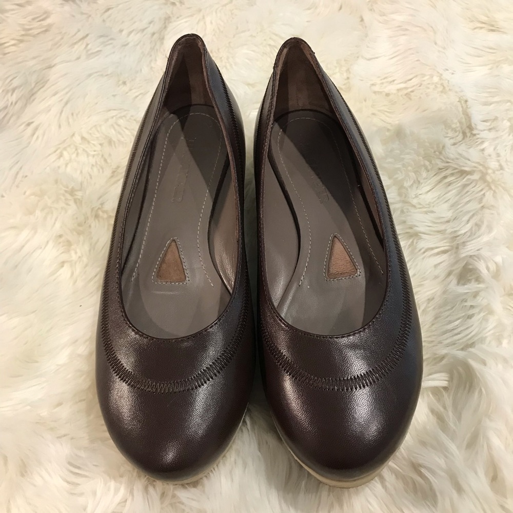 Jill Sander platform flats 39